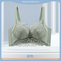 无痕内衣女小胸聚拢薄款舒适文胸蕾丝大胸防下垂透气胸罩