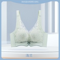 天然乳胶棉内衣女小胸聚拢调整型无钢圈收副乳大胸显小薄款夏文胸