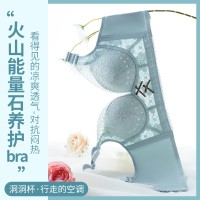 小胸聚拢内衣女美背文胸背心无钢圈胸罩厚款专业收副乳防下垂内衣