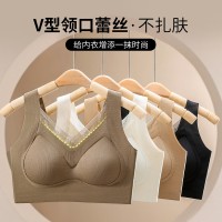 俞兆林女士无痕内衣女大胸显小收腹乳防下垂聚拢文胸