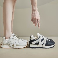 ins韩版新款阿甘鞋女2024秋季学生运动跑步鞋休闲厚底增高潮6682