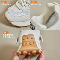 ins韩版新款阿甘鞋女2024秋季学生运动跑步鞋休闲厚底增高潮6682