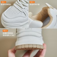 ins韩版小白鞋女2024春季新款这个学生板鞋女厚底街拍休闲鞋ZS263