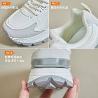 ins韩版新款老爹鞋女2024春季学生运动跑步鞋休闲厚底增高AD8802