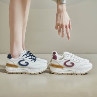 2024春季阿甘鞋新款韩版ins女学生厚底老爹鞋增高运动休闲AD8807