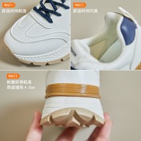 2024春季阿甘鞋新款韩版ins女学生厚底老爹鞋增高运动休闲AD8807
