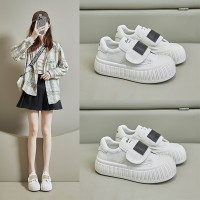 ins韩版小白鞋女2024春季新款增高学生板鞋女厚底街拍休闲鞋MA02