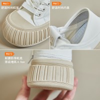 ins韩版小白鞋女2024春季新款增高学生板鞋女厚底街拍休闲鞋MA03