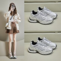 ins韩版新款老爹鞋女2024春季学生运动跑步鞋休闲鞋厚底增高BS103
