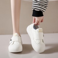 2024春季小白鞋新款韩版ins女学生厚底增高运动板鞋休闲街拍XT111