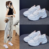 ins韩版新款老爹鞋女2024春季学生运动跑步鞋休闲厚底增高XQ308