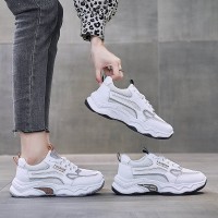 ins韩版新款老爹鞋女2024春季学生运动跑步鞋休闲厚底增高XQ308