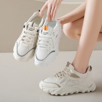 ins韩版新款老爹鞋女2024春季学生运动跑步鞋休闲厚底增高TT7830