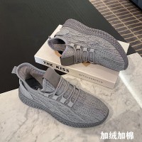 新款情侣休闲经典男女同款三防飞织鞋