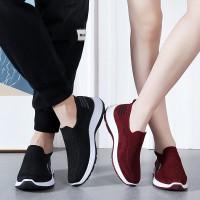 鞋子女2024新款外贸女鞋健步鞋舒适软底中老年妈妈鞋老北京布鞋女