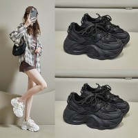 ins韩版新款老爹鞋女2024春季学生运动跑步鞋休闲鞋增高FB3306