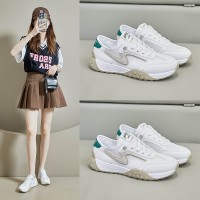 ins韩版阿甘鞋女潮2024夏季网面透气新款学生跑步运动小白鞋N
