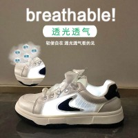 2024夏季小白鞋新款韩版ins女学生增高透气运动板鞋潮休闲鞋