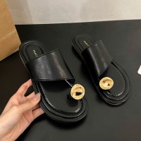 套趾凉拖鞋女外穿春夏季新款厂家直供平底一字拖沙滩凉拖时尚女鞋