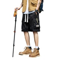 新款大码休闲短裤男生夏季薄款五分马裤男生宽松男款运动工装裤子