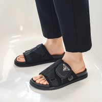 夏季拖鞋男外穿踩屎感软底拖鞋潮牌机能风拖鞋9221