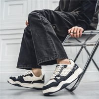 小白鞋2024新款春厚底暴力熊猫鞋运动板鞋男款XZ517