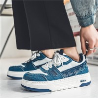 板鞋春新款休闲厚底小白鞋情侣复古滑板鞋XZ517