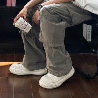 高街ins厚底小白鞋男小众翘头丑萌板鞋运动老爹鞋YD28355