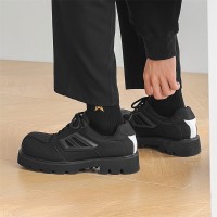 2024痞帅高级感大头皮鞋男机能风暗黑厚底皮鞋90668