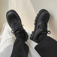 高级感暗黑德比鞋男小众设计朋克复古机能鞋大头皮鞋90668