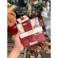 本命年大红高腰幸运小方盒2.0收腹内裤性感蝴蝶结显瘦三角裤