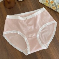 【4条装】A类婴儿棉女生纯棉内裤女全棉5A抗菌女士少女款底裤安全