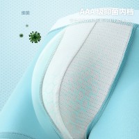 冰丝男士内裤男平角裤衩学生双层内档透气舒适三角裤四角短裤头
