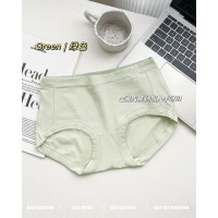 A类新疆棉~舒适基础版少女中腰内裤女士5A全棉裆少女内裤无痕纯欲