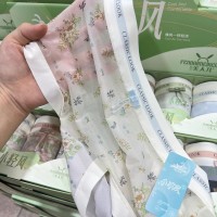 美人儿夏季薄款冰皮凉感内裤女轻薄透气亲肤碎花三角底裤