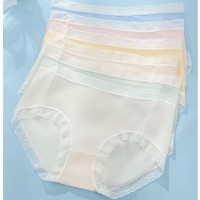高奢冷血凉皮内裤女夏季新款口红盒装7A抑菌轻薄旅行速干三角裤女