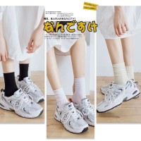 袜子女袜冰冰袜夏季薄款天鹅绒丝袜中筒jk日系堆堆袜