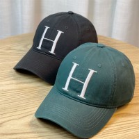 帽子女H字母标日系软顶显脸小棒球帽男休闲运动防晒韩版鸭舌帽ins