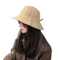 新款渔夫帽网红遮阳帽盆帽日系春夏百搭显脸小时尚帽子女韩版