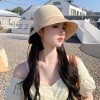 帽子女2024新款春秋季时尚洋气遮阳防晒帽户外出游防紫外线太