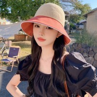 帽子女2024新款春秋季时尚洋气遮阳防晒帽户外出游防紫外线太