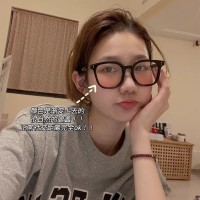 男女同款甜辣酷girl闺蜜情侣太阳镜渐变茶色腮红黑框素颜神器墨镜