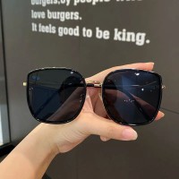 墨镜女夏新款潮流复古高级感防紫外线太阳眼镜大脸显瘦遮光镜
