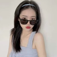 新款折叠网红墨镜女茶色防紫外线防晒太阳镜眼镜男