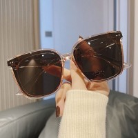 时尚防晒墨镜女高级感2024年方框太阳眼镜女夏季遮阳拍照防紫外线