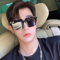 墨镜GM男女通用显脸小防晒太阳镜大框时尚百搭眼镜骑行开车挡光镜