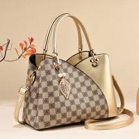 大气妈妈包大容量简约女手提包单肩斜挎包潮时尚品牌包包