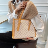 托特包包女2024春季新款时尚女士手提包大容量通勤印花学生单肩包