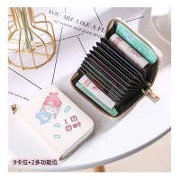 可爱驾驶证一体零钱卡包女小巧多卡位大容量防消磁防盗刷卡通卡套