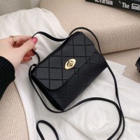 菱格条纹小方包womenhandbags2024韩版手提小包时尚潮包